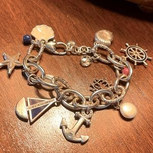 Brighten nautical charm bracelet.  New!